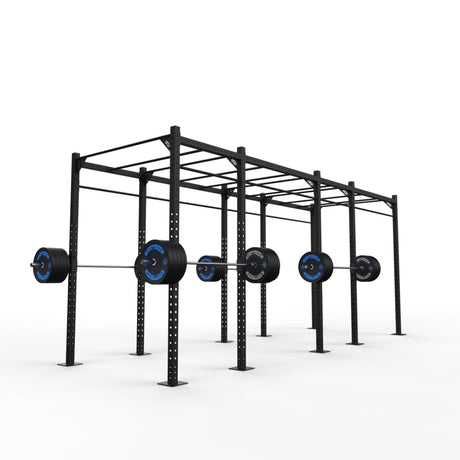 20' Freestanding Builder® Pull Up Rig: Intermediate 1 w/ 2' Monkey Bar Spacing