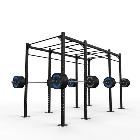 14' Freestanding Builder® Pull Up Rig: Intermediate 1 w/ 2' Monkey Bar Spacing
