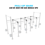 24' Freestanding Builder® Pull Up Rig Pull up Bar functions