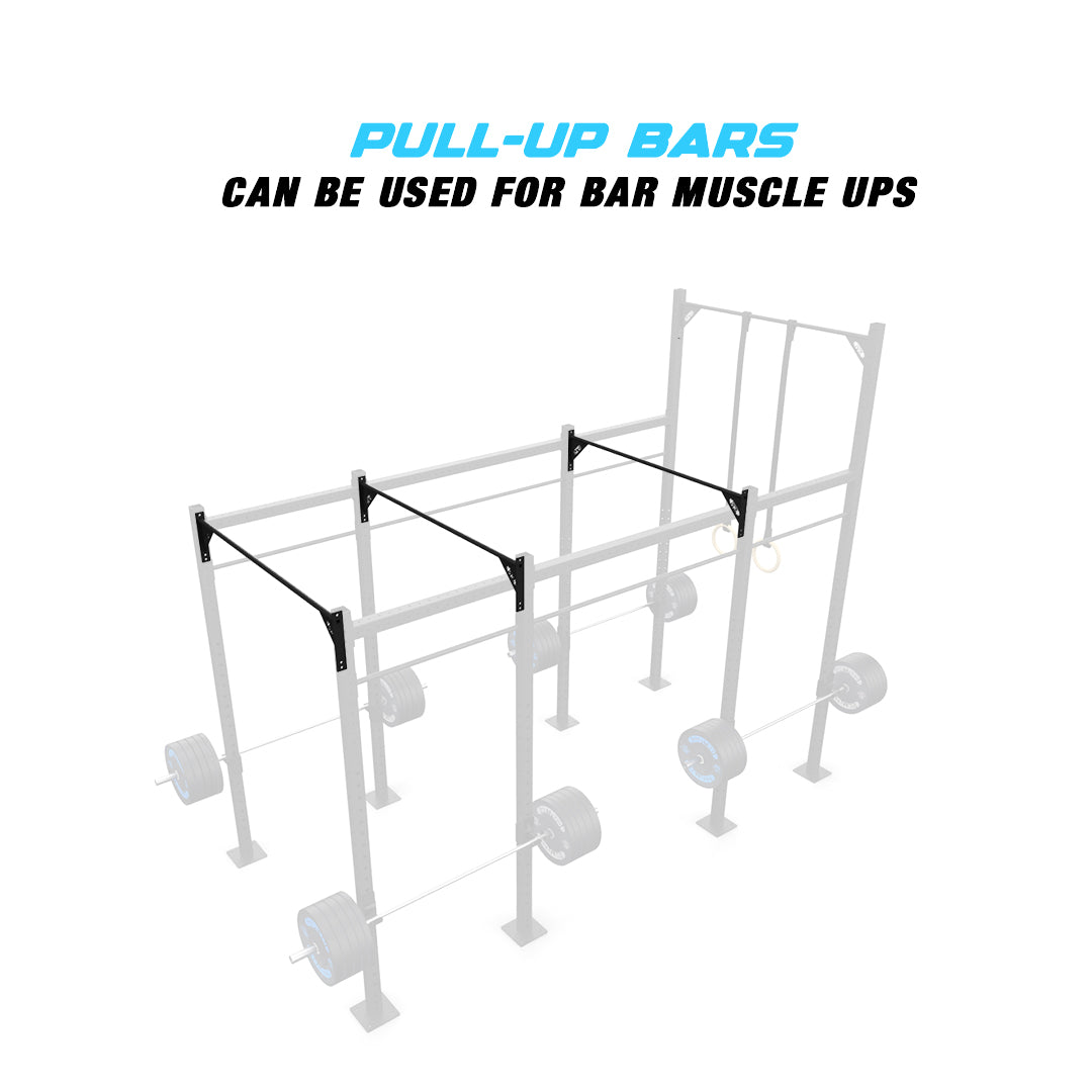 14' Freestanding Builder® Pull Up Rig Pull up Bar functions
