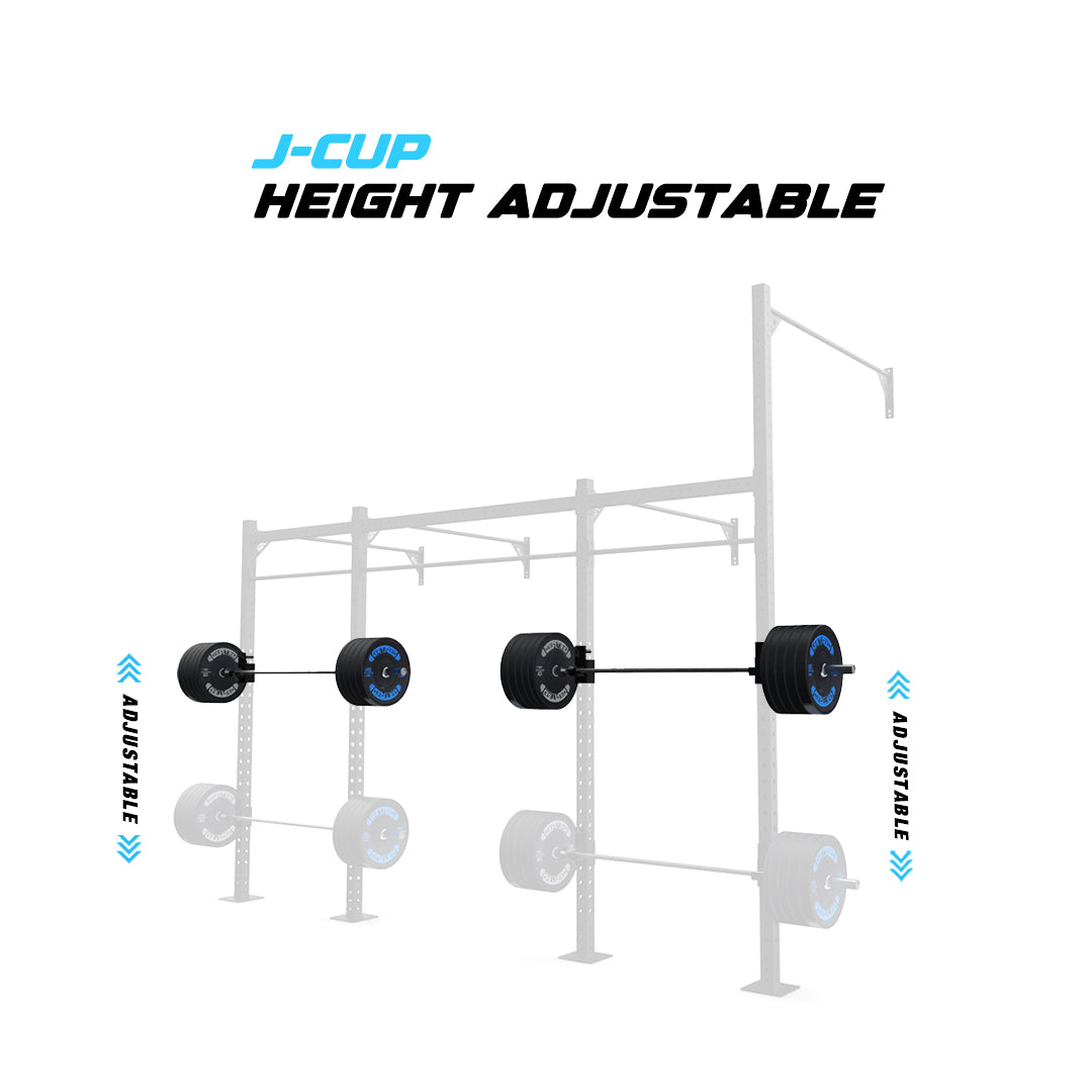 14' Wall-Mount Builder® Pull Up Rig J-Cup adjustability
