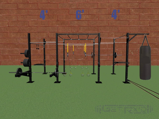 14' Functional Training Rig (Front View)
