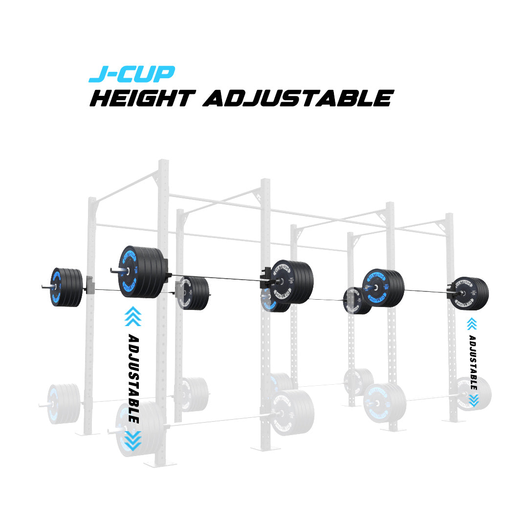 14' Freestanding Builder® Pull Up Rig J-Cup adjustability