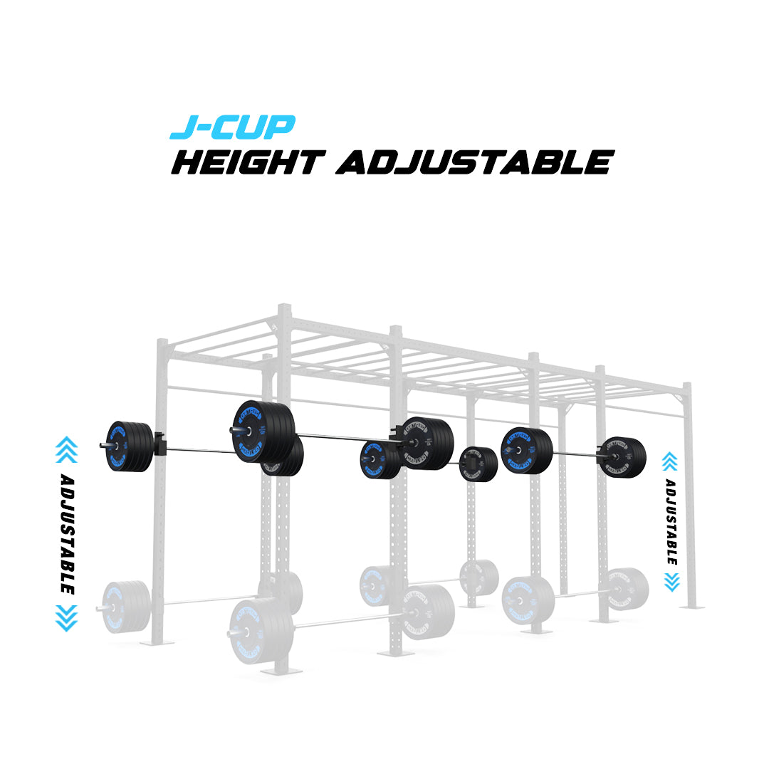 20' Freestanding Builder® Pull Up Rig J-Cup adjustability