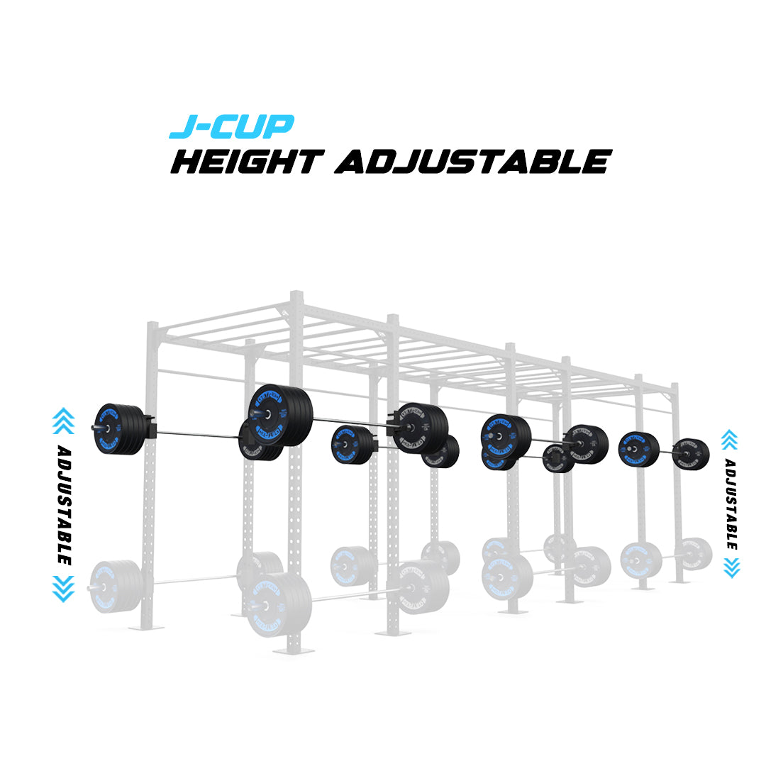 24' Freestanding Builder® Pull Up Rig J-Cup adjustability