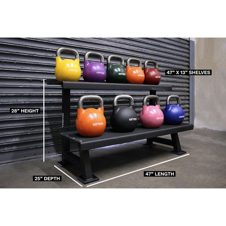 Kettlebell/Dumbbell Rack