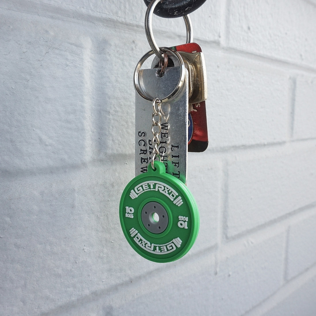 Get RXd Comp Plate Keychains
