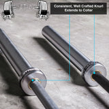 Consistent, Well-Crafted Knurl