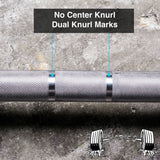 Dual Olympic Rings with great knurling for amazing grip