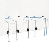 Convert to 20' Length x 6' Depth Wall-Mount Option