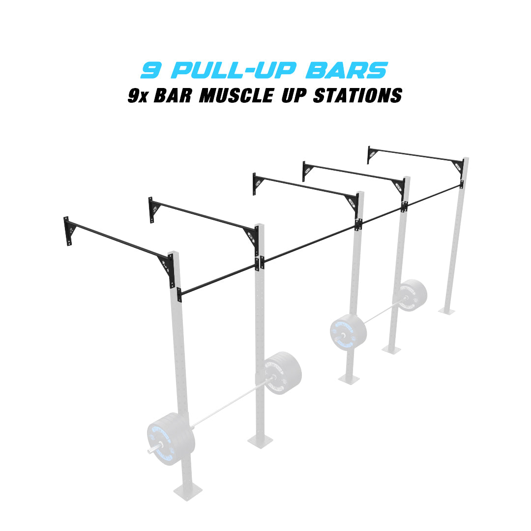 20' Wall-Mount Builder® Rig: Single Bars