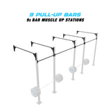 20' Wall-Mount Builder® Rig: Single Bars