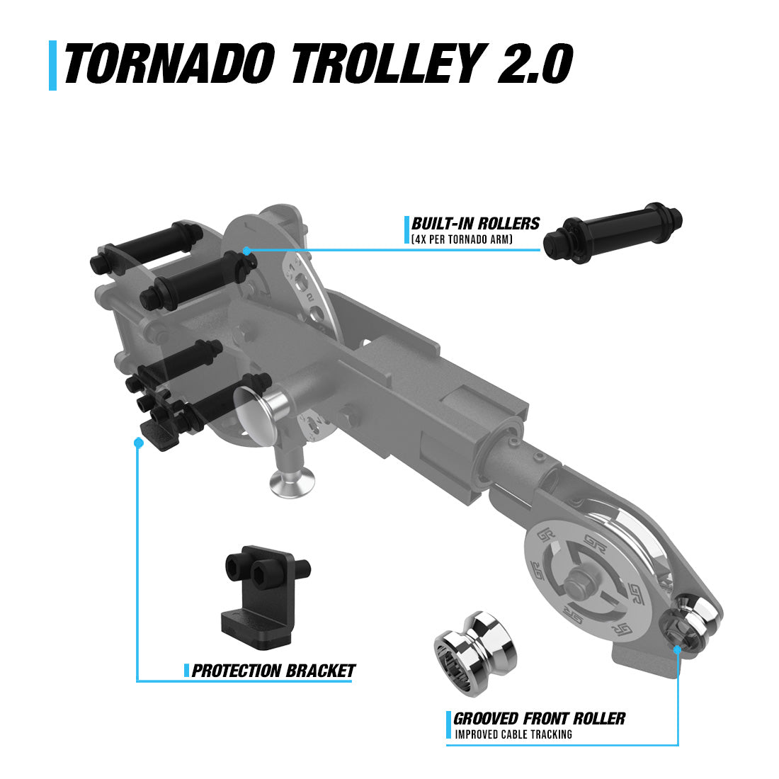RX3 Tornado Compact Smith Machine Rack