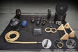 Wood Parallettes upgraded to Steel 3-in-1 Parallettes, Black Zinc WOD Bar upgraded to Hard Chrome, ring straps upgraded to Quick Ring Straps.