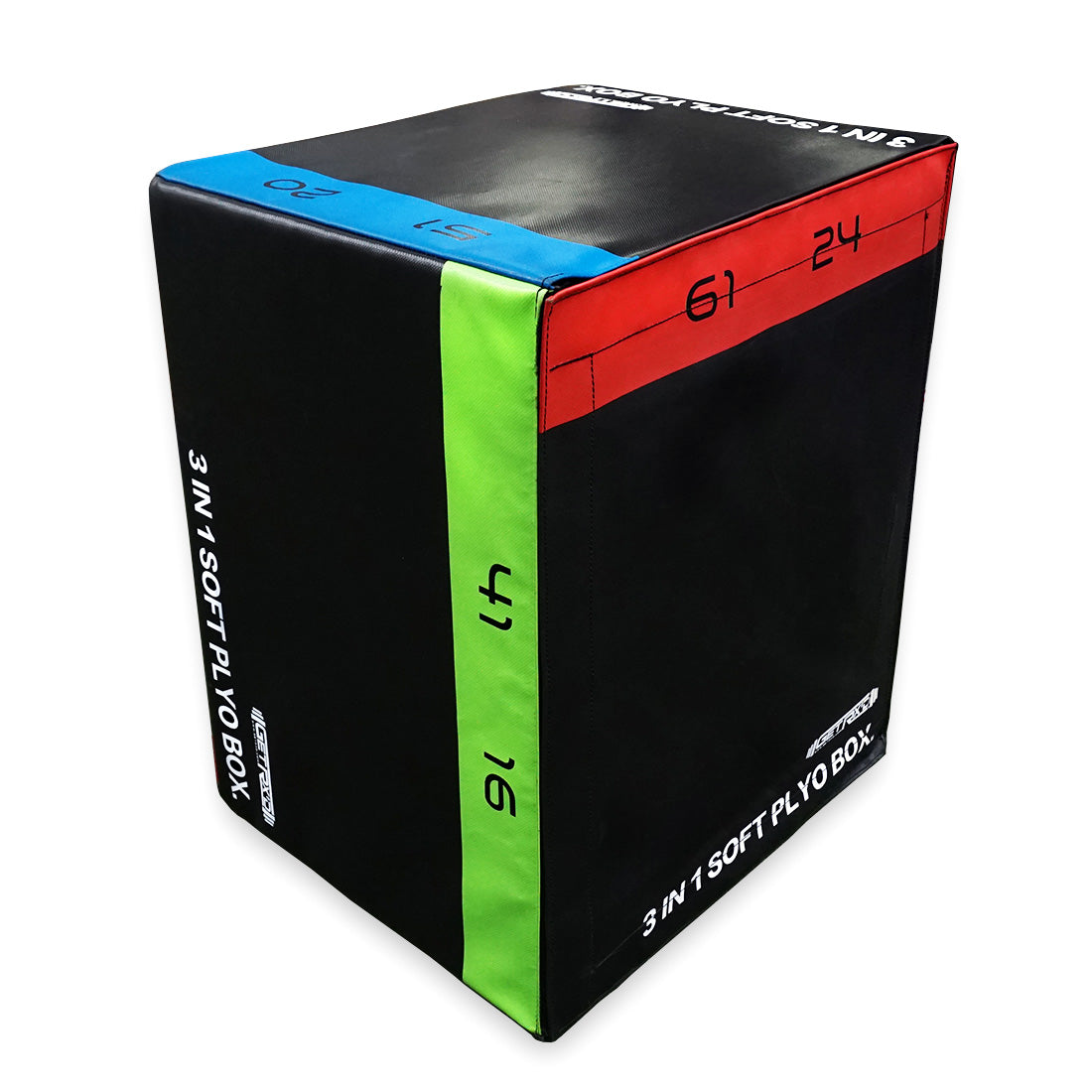 3-In-1 Soft Plyo Box: 16, 20, 24