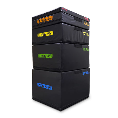 Velcro to hold the Safe Plyos together for easier stacking