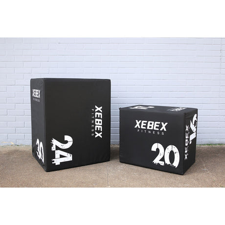 3-in-1 Wood with Soft Foam Surface Plyo Boxes