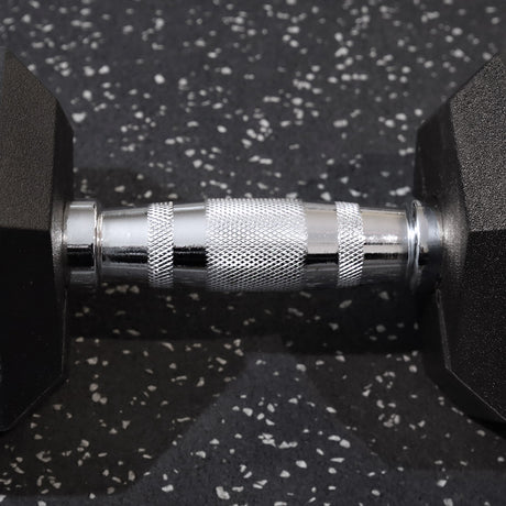 Rubber Hex Dumbbells [Each Piece]