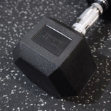 Rubber Hex Dumbbells [Each Piece]
