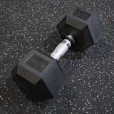 Rx'd Rubber Hex Dumbbells @ Crossfit Country