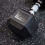Rubber Hex Dumbbells [Each Piece]