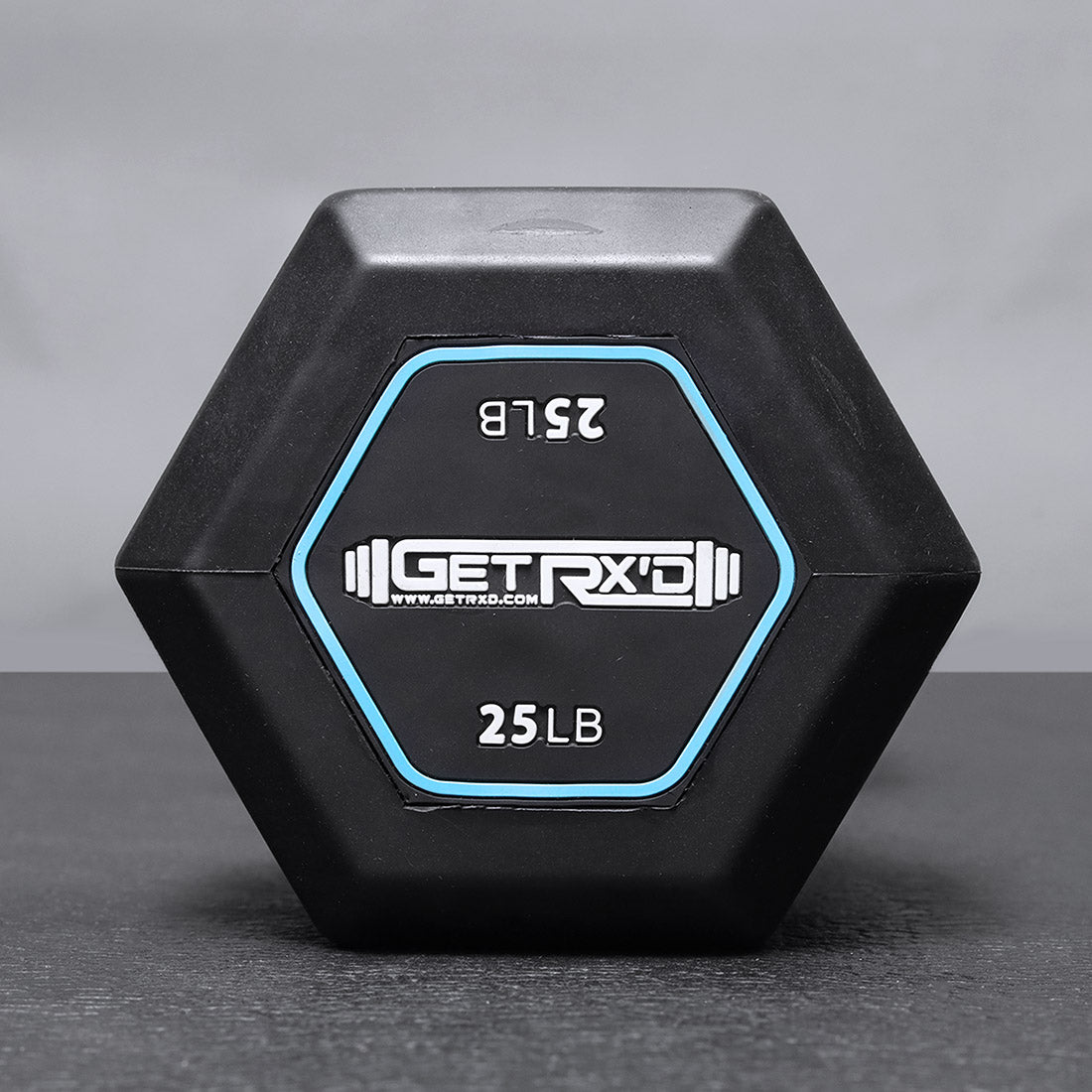 Rubber-Grip Hex Dumbbells [Piece]