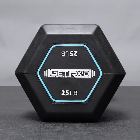 5 LB Rubber-Grip Hex Dumbbell [pc] (RHDR-005LB)