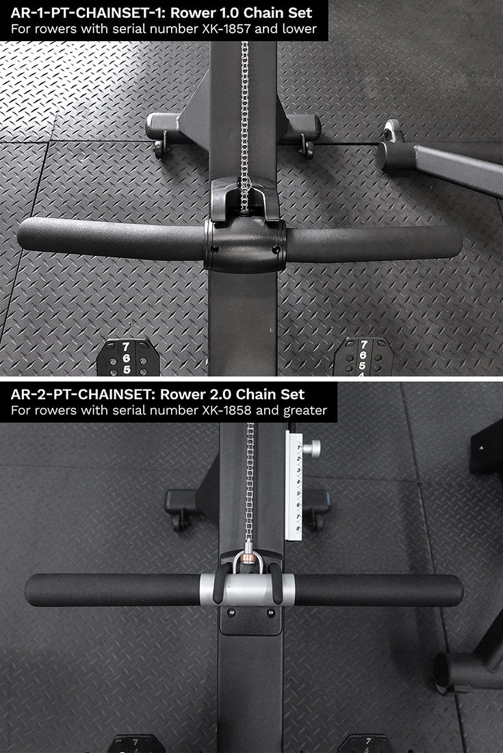 Chains for Xebex Fitness Rowers 1.0 and 2.0