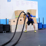 1.5" x 50' Elite Black Battle Rope (RPBX50-1.5)