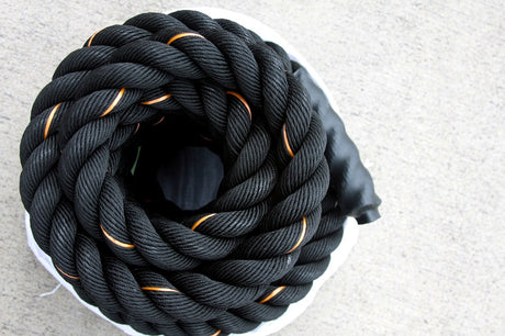 2.0" x 50' Elite Black Battle Rope (RPBX50-2.0)