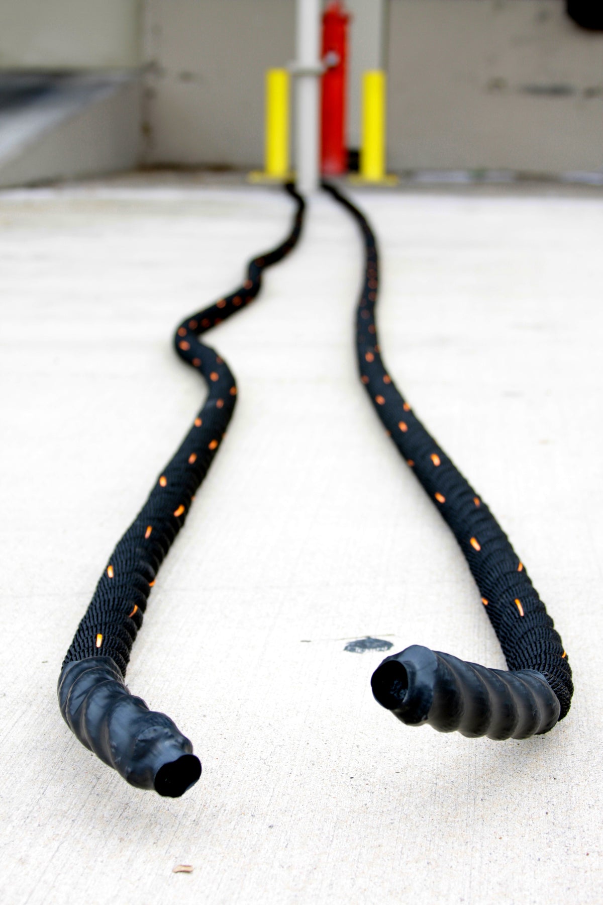 50' Rope:  25' for each hand