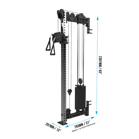 RX3 3000 Wall-Mounted Cable Tower