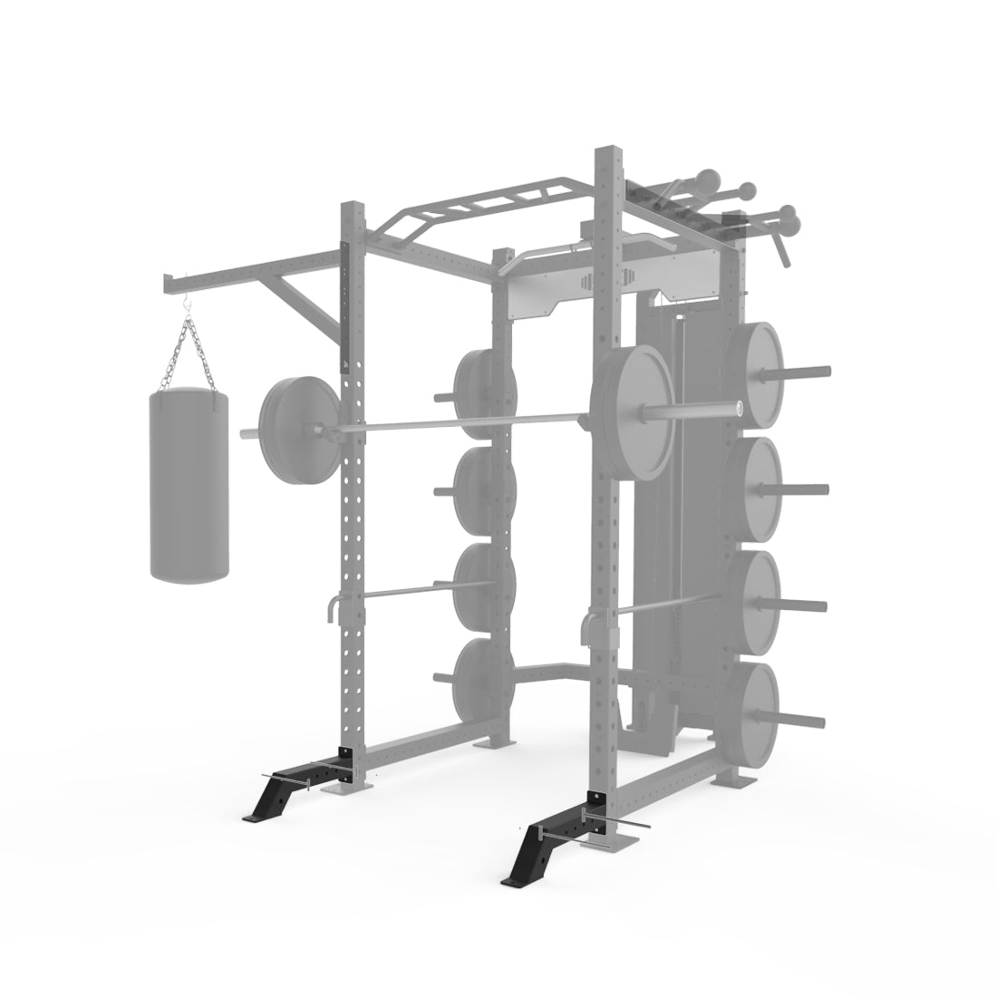 Optional Additional Accessories: 
<br>
Front Foot Extension + Steel Peg Set