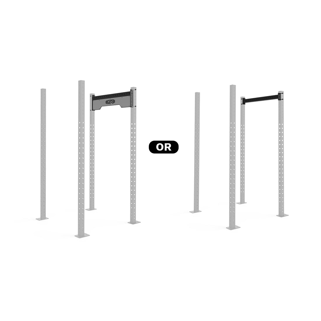 Required selection of Upper-Back CrossBar: Logo Plate CrossBar or regular 4' CrossBar