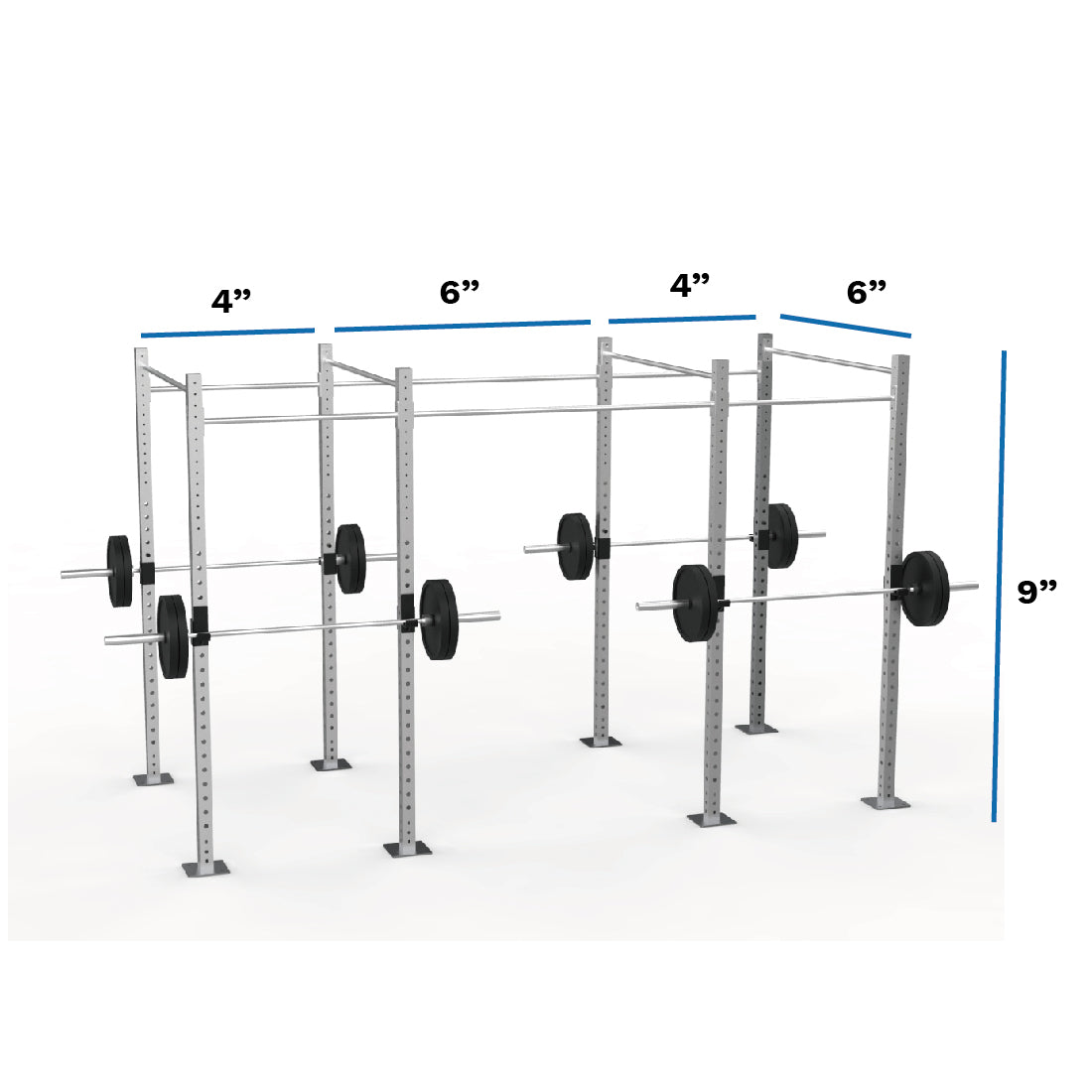 Convert to 14' Length x 6' Depth: Add additional 4' Length x 6' Depth Add-On Section (check all 4 boxes)