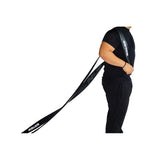 Shoulder strap (included with purchase) measures 16' (192") long x 2.5" wide