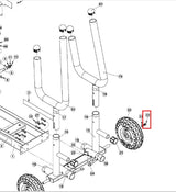 SLD-XT3-PT-23: Bolt, M10x1.5x16L for XT3 Sled