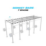 20' Freestanding Builder® Pull Up Rig 1' Spacing