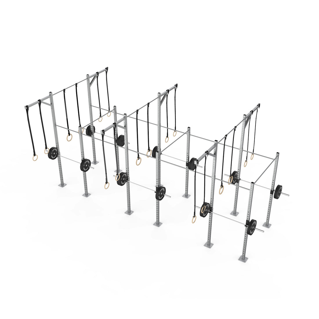 Optional Conversion to 24' Length x 6' Depth with A-Hangers

