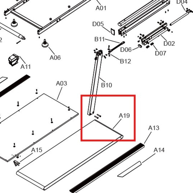 STL-5000-PT-A19: Running belt