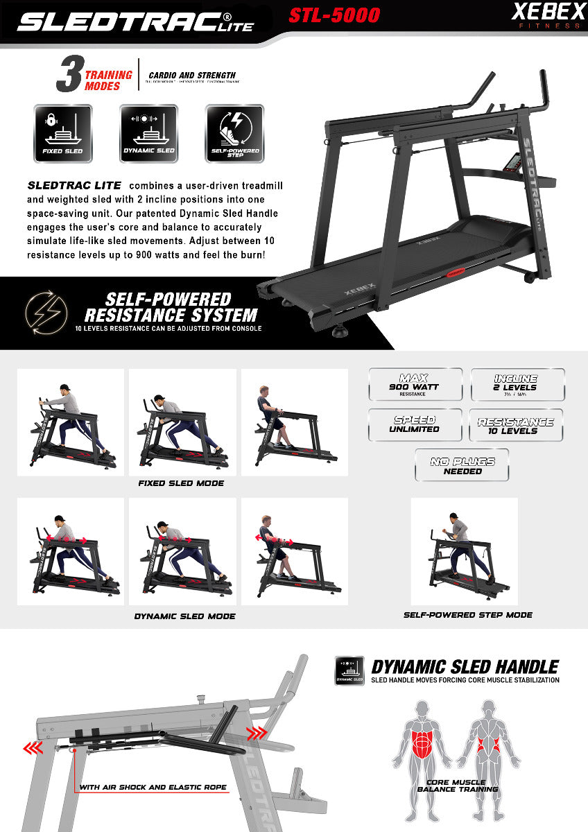 Xebex Sledtrac Lite 5000