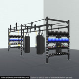 Double Wall Ball Targets are currently unavailable. 24' HIIT Studio Rig with 2x Sets of Shelves, 4x Double Wall Ball Targets, 4x Shackles, 4x Heavy Bags