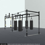Double Wall Ball Targets are currently unavailable. Double Wall Ball Targets are currently unavailable. 24' HIIT Studio Rig with 4x Double Wall Ball Targets, 4x TRX, 4x Shackles, 4x Heavy Bags, 3x Skid Plates