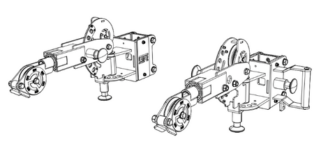 Tornado Pivot Arm V1 Spare Parts