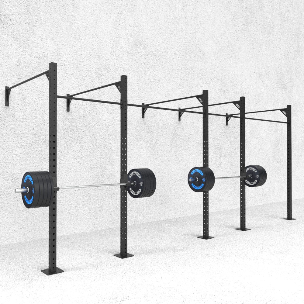 20' Wall-Mount Builder® Pull Up Rig: Single Bars