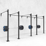 20' Wall-Mount Builder® Pull Up Rig: Single Bars