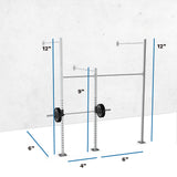 Optional Conversion to 10' Length x 6' Depth: Add additional 6' Length x 6' Depth Add-On Section Dimensions