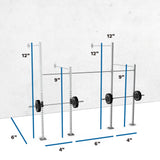 Optional Conversion to 14' Length x 6' Depth: Add additional 4' Length x 6' Depth Add-On Section Dimensions
