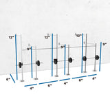 Optional Conversion to 24' Length x 6' Depth: Add additional 4' Length x 6' Depth Add-On Section Dimensions