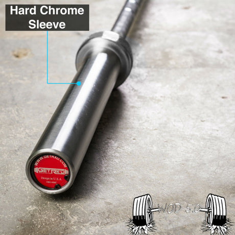 Women's WOD 5.0 Bar: Hard Chrome